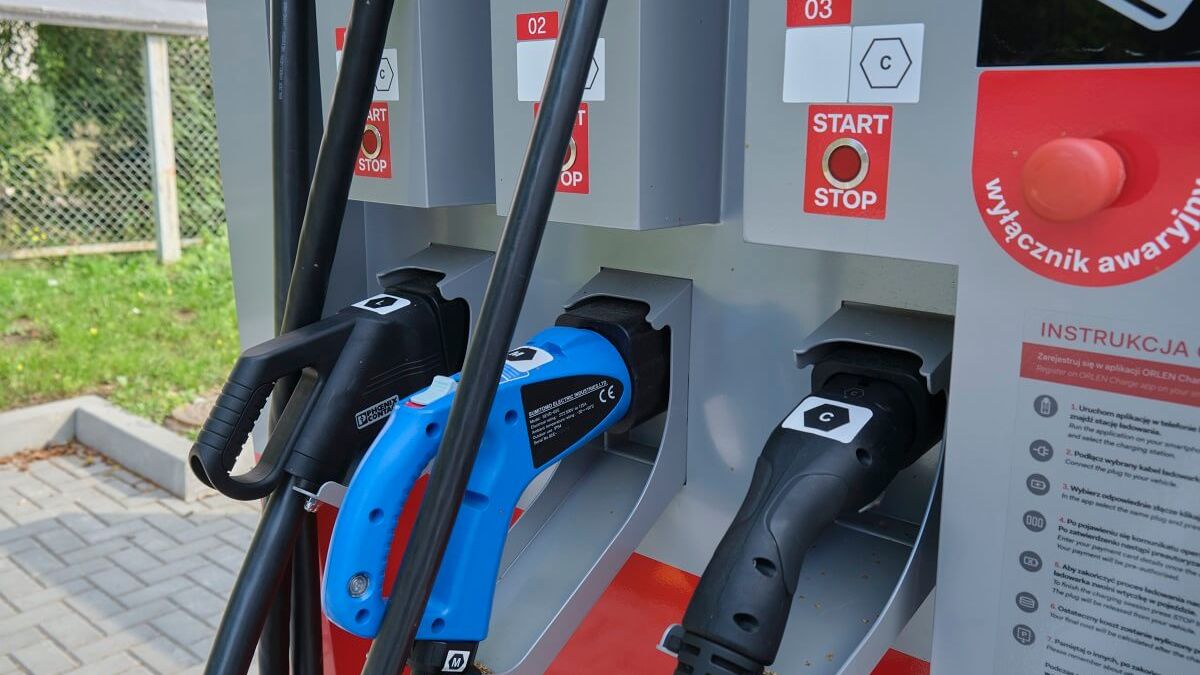 Stacja ładowania samochodów elektrycznych