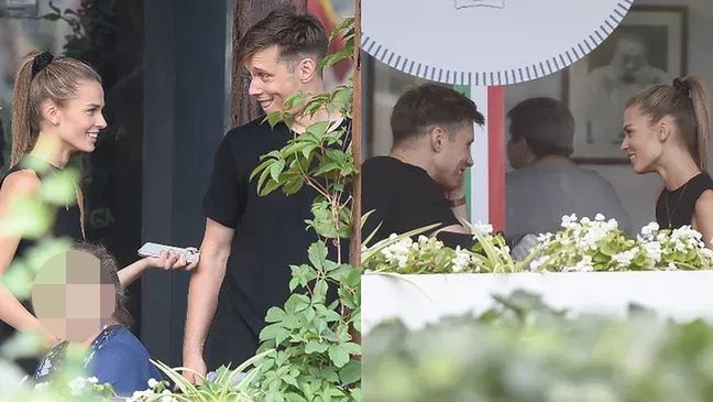 Michał Mikołajczak i Julia Suryś idą na lunch w przerwie treningu do "Tańca z gwiazdami"