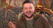 Wołodymyr Zełenski nie wytrzymał. Zanosząc się śmiechem, przeprosił dziennikarzy