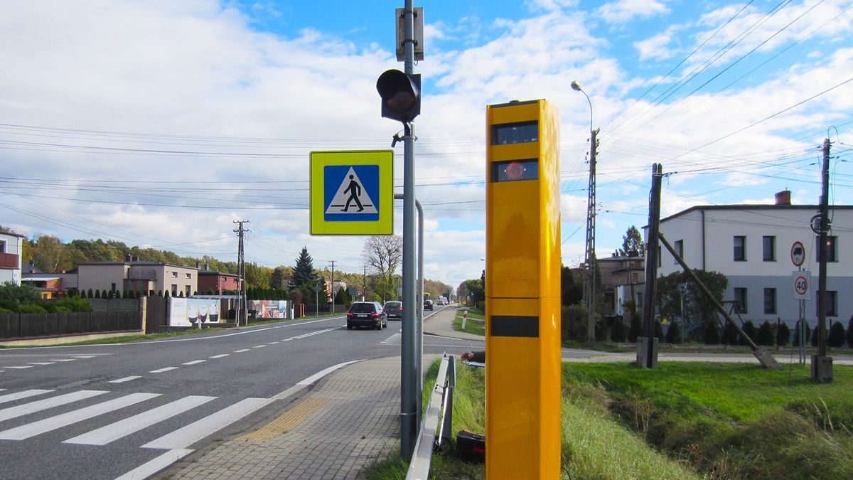 Jeden z fotoradarów będących częścią systemu CANARD
