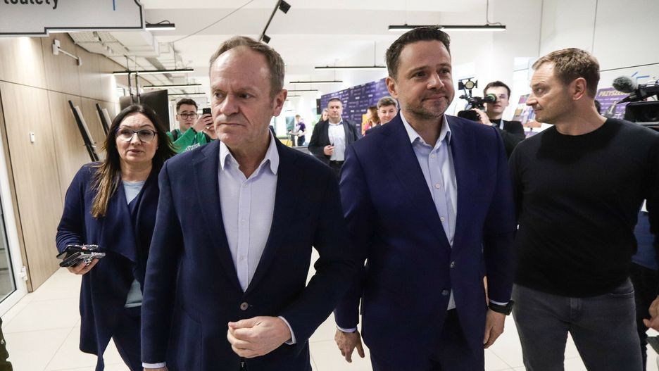 Campus Academy w Sosnowcu
25.03.2023 Sosnowiec Campus Academy w Sosnowcu fot. Tomasz Kudala/REPORTER


n/z: , Donald Tusk, Rafal Trzaskowski,
Tomasz Kudala/REPORTER