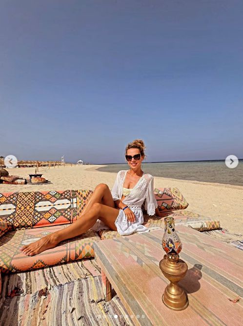 Małgorzata Opczowska w Egipcie