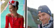 Skoki w Wiśle. Piękna partnerka Piotra Żyły zasiadła na trybunach