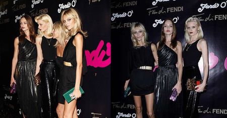 Anja Rubik na imprezie Karla Lagerfelda! (ZDJĘCIA)