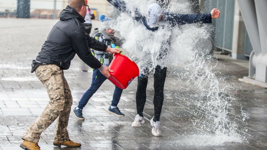 Wielkanoc 2018***ZDJECIA ROKU 2018*** Fot. Piotr Hukalo/East News  Gdansk, 02.04.2018.  Lany poniedzialek w Gdansku.Piotr Hukalo