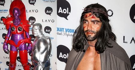 Superbohaterka i... JEZUS na imprezie Halloween