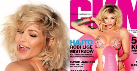 "Duża Ania" z "Warsaw Shore" BEZ MAJTEK na okładce "CKM". Jak wyszło?