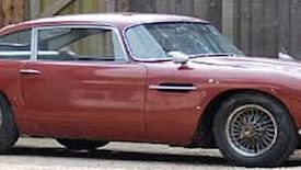 Aston Martin Jamesa Bonda znaleziony w szopie 1