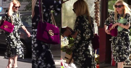 Olejnik zabrała nową torebkę Gucci.... do warzywniaka (WIDEO)