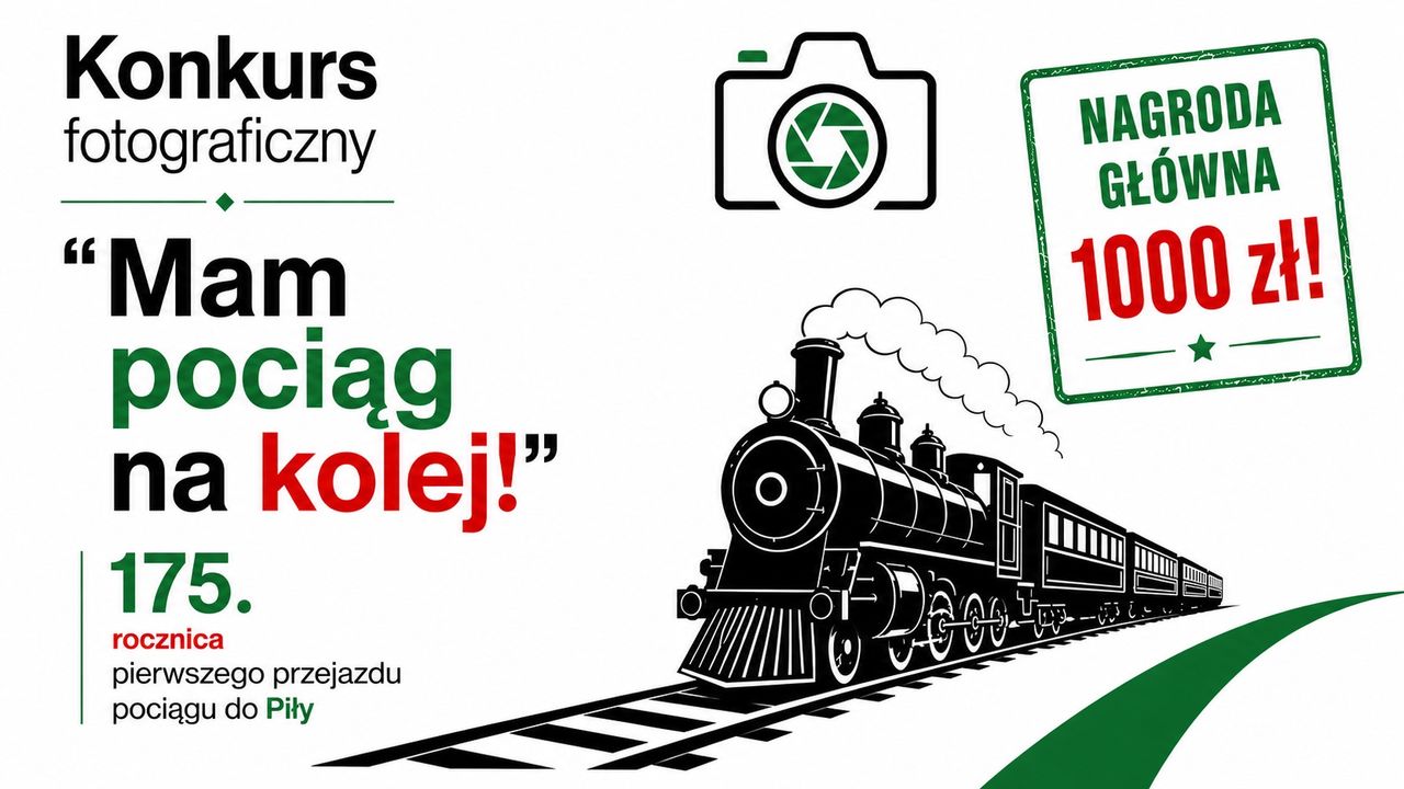 Konkurs fotograficzny pt. "Mam pociąg na kolej!"