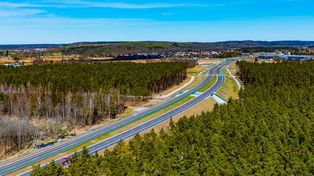 Lębork: Kierowcy dziś pojadą nowym odcinkiem trasy S6. Cała droga ekspresowa gotowa przed wakacjami