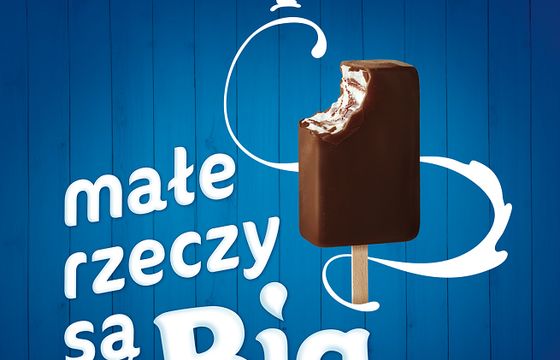 „Małe rzeczy są Big” w reklamach lodów Big Milk (wideo)