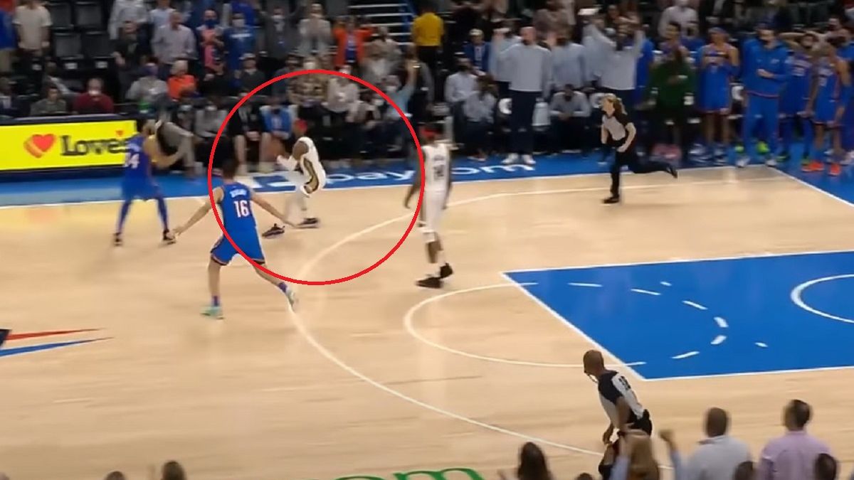 Niesamowity rzut w NBA