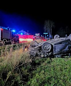 Wypadek koło Tomaszowa Mazowieckiego. Jedna osoba zginęła