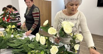 Grudziądz: Kompozycje kwiatowe Koła Gospodyń Wiejskich "BoroWianki"