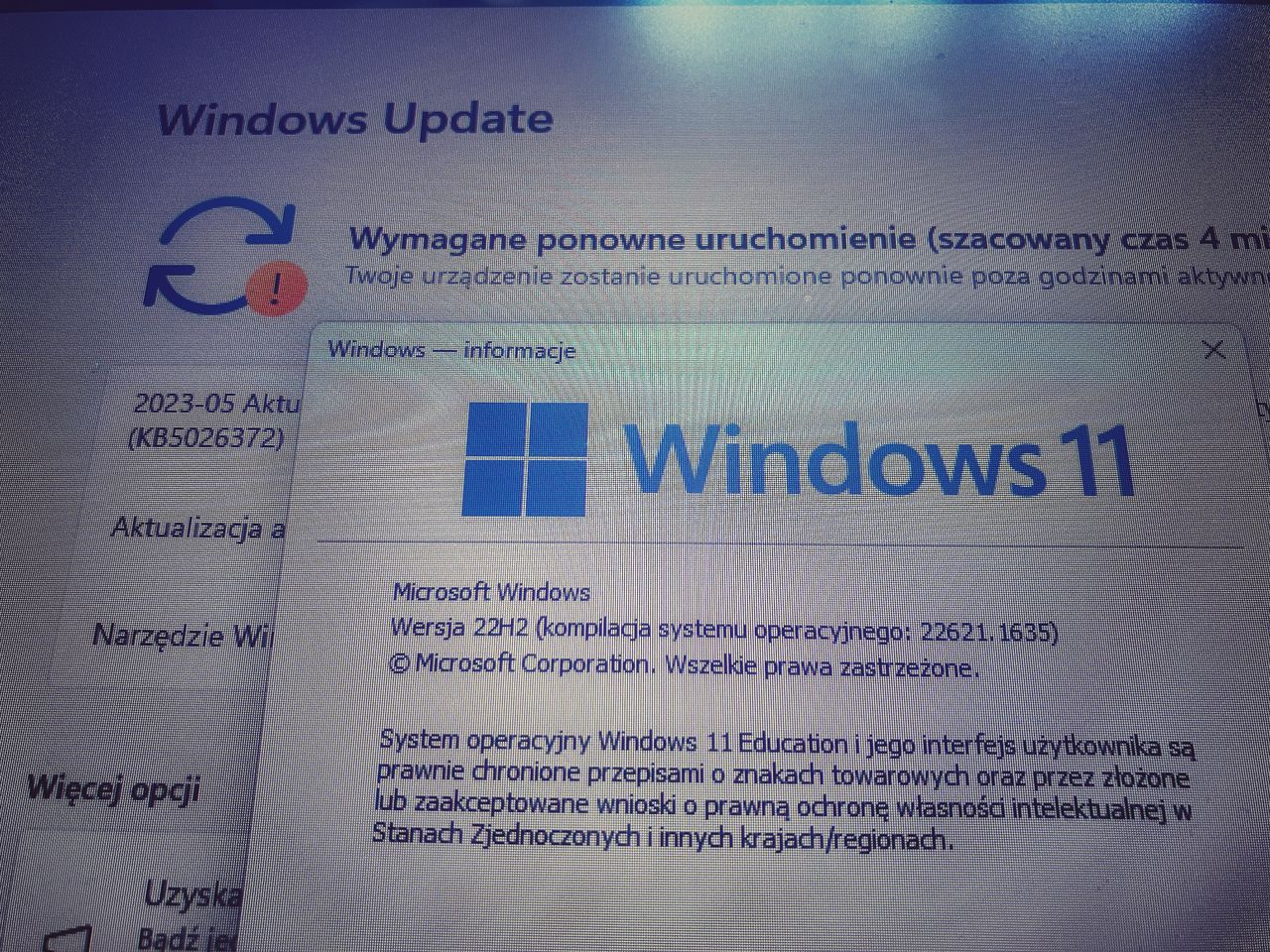 Windows Update: majowe aktualizacje. Zmiany w Secure Boot