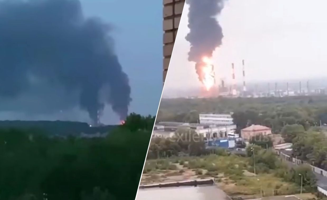 Wybuchowy poranek w Rosji. Zmasowany atak dronów