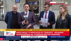 wPolsce24 zawiadamia prokuraturę ws. marszałka Czarzastego. Chodzi o traktowanie reporterów