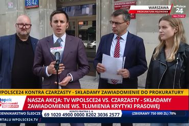 Zarzuty dziennikarzy wPolsce24 przeciwko marszałkowi Czarzastemu