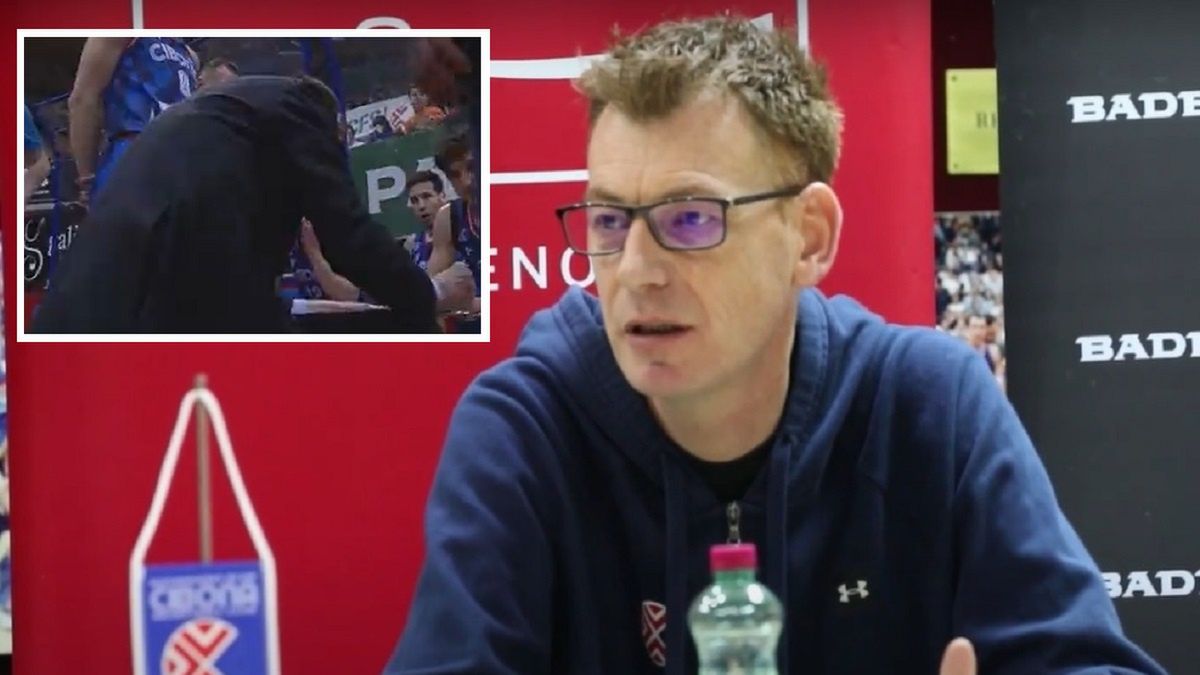 Gaspar Okorn wściekł się w czasie meczu