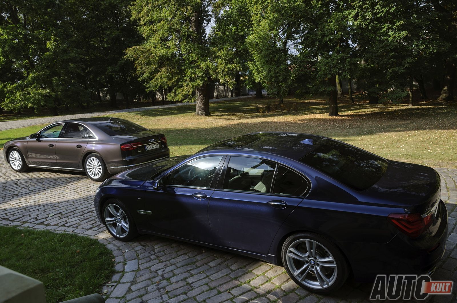 BMW 750d xDrive M-Sport kontra Audi A8 4.2 TDI quattro - test [galeria] 7
