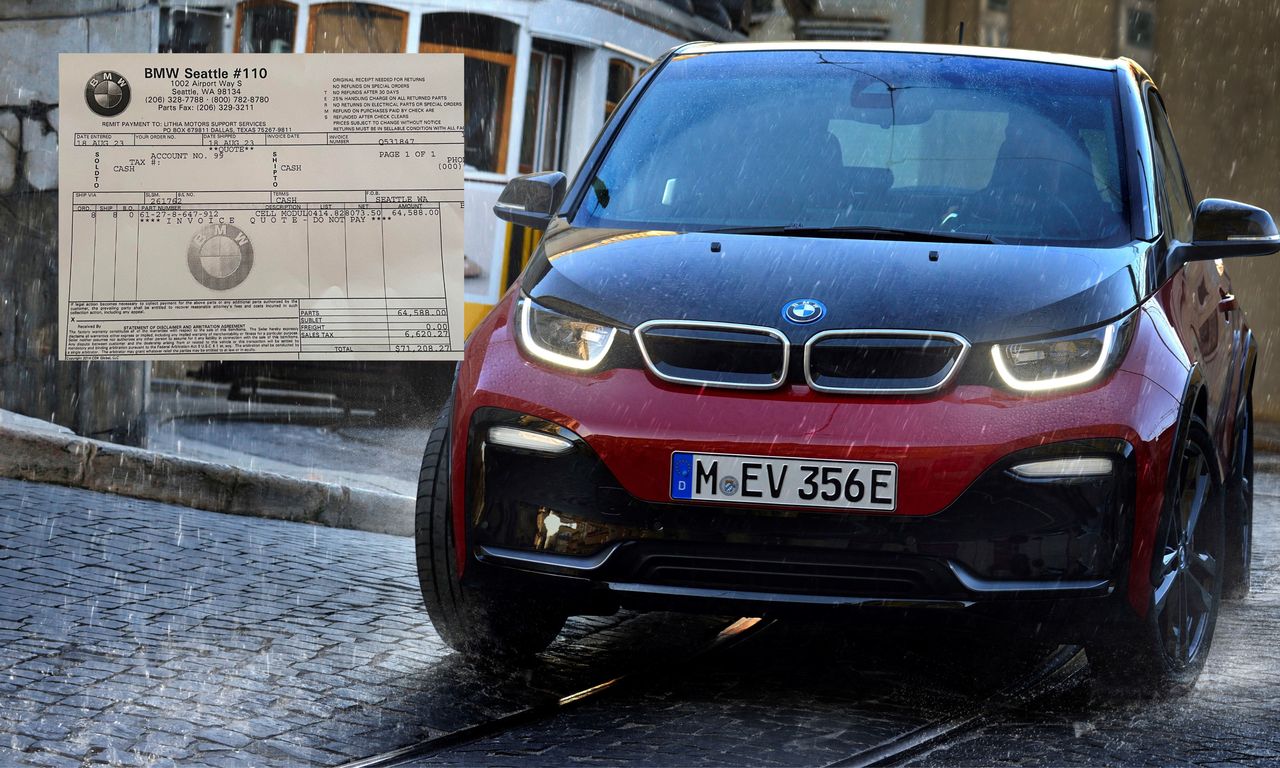 Serwis BMW z USA podał cenę baterii do i3. Klient zaniemówił