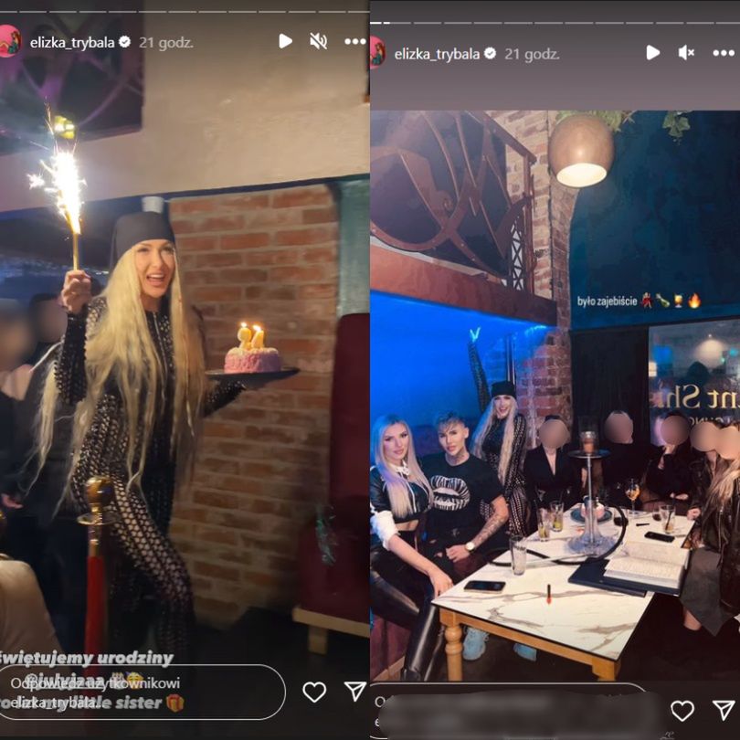 Eliza Trybała imprezuje z polskim "Żywym Kenem"