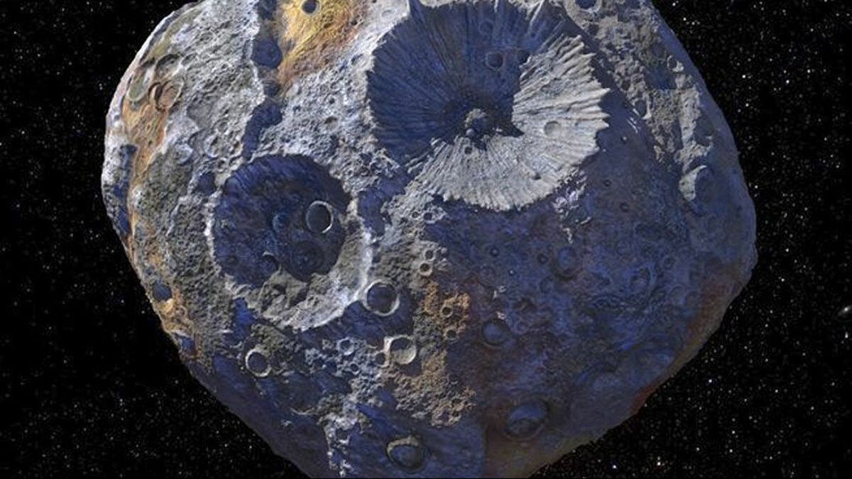 Asteroida (16) Psyche jest nazywana potocznie "żyłą złota".