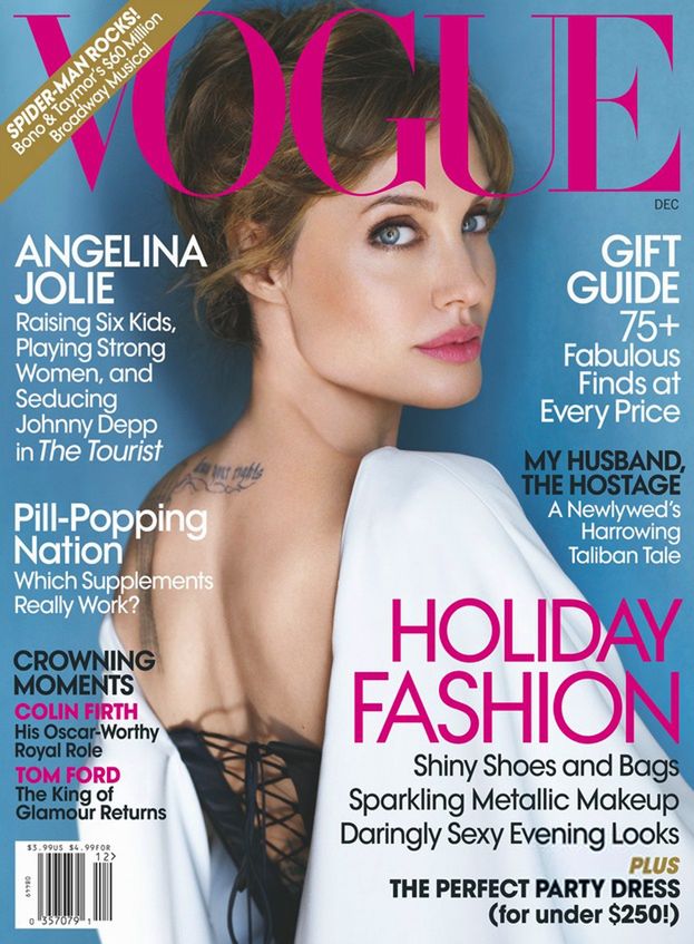 Angelina Jolie na okładce "Vogue'a"!