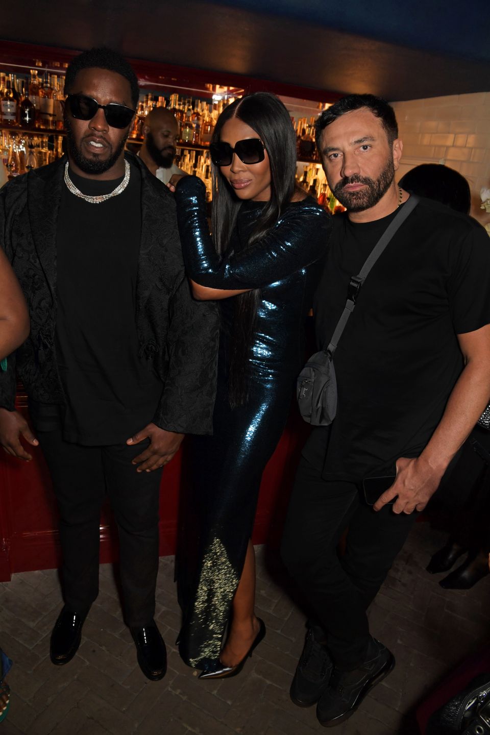 Winnie Harlow na imprezie Naomi Campbell