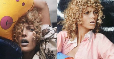 Anja Rubik w lokach... (ZDJĘCIA)