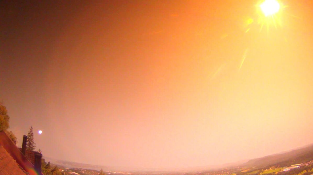 Spektakularny widok w Norwegii 