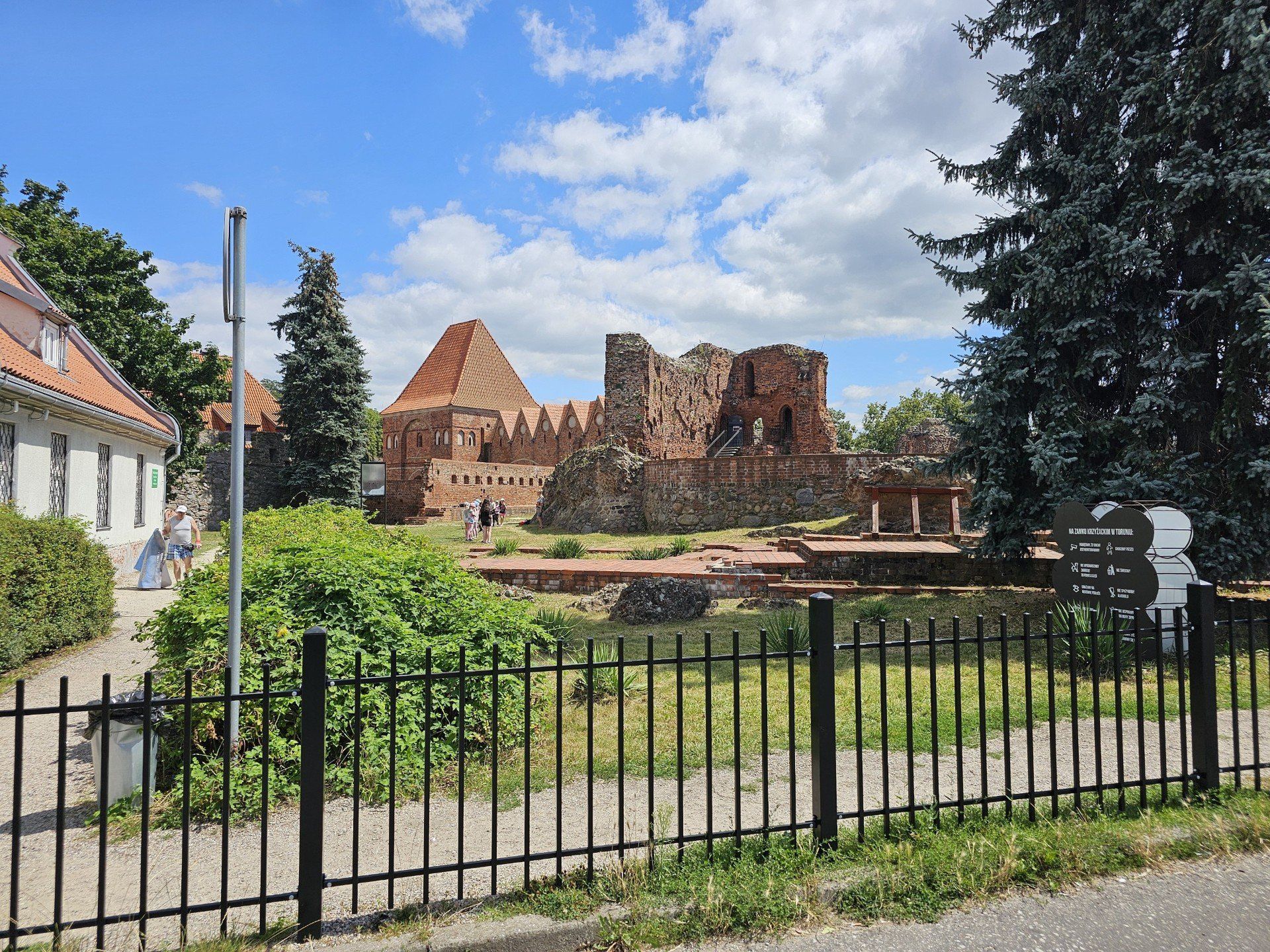 Zamek krzyżacki w Toruniu