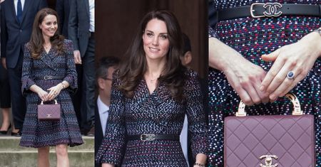 Kate Middleton gra w rugby z torebką za 25 tysięcy złotych (ZDJĘCIA)