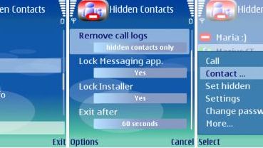 Ukryj kontakty w Symbianie 1
