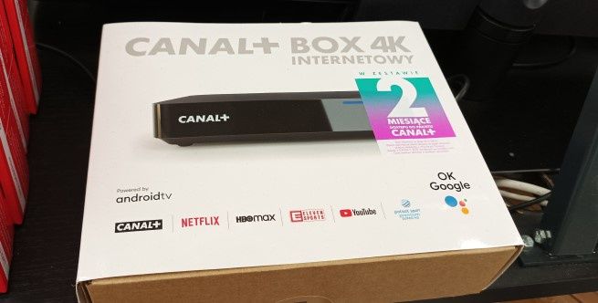 Canal+ Box 4K po modyfikacji wrócił do sklepów