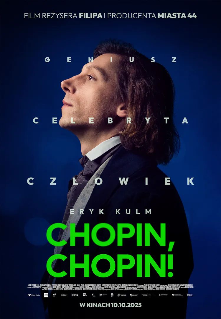 Plakat filmu "Chopin, Chopin!"