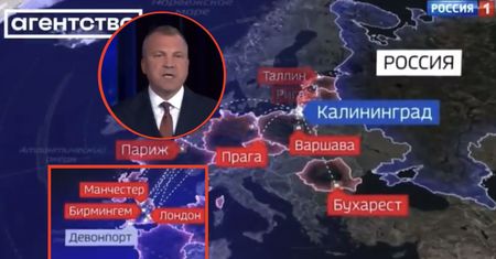 Rosjanie straszą świat zniszczeniem. Pokazali w TV mapę