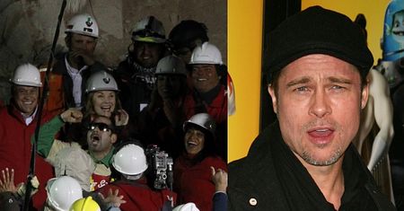 Brad Pitt chce nakręcić film o... chilijskich górnikach!