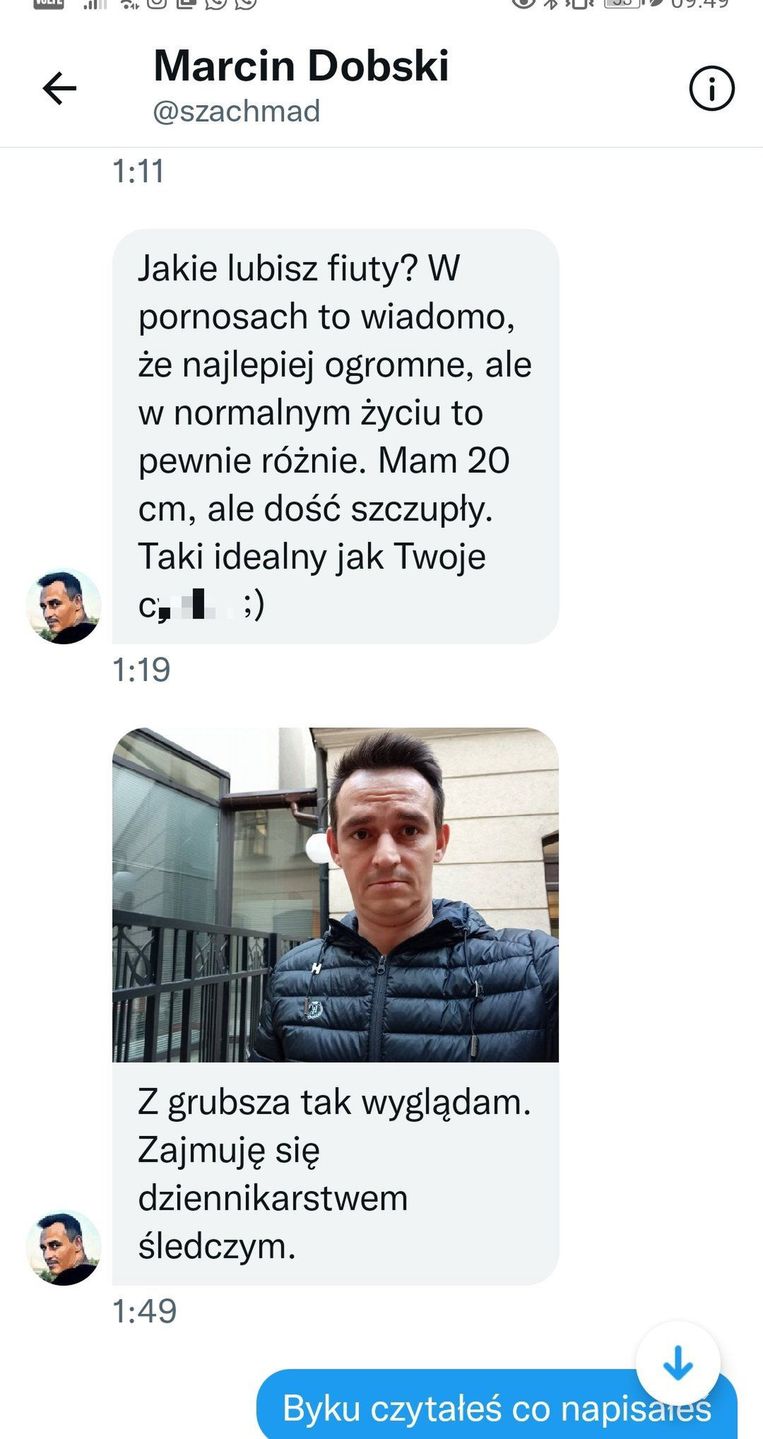 Konserwatywny dziennikarz Marcin Dobski i jego podryw
