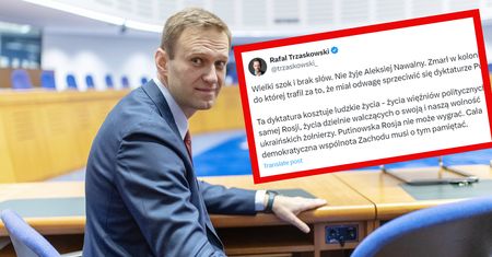 "Rosja nie może wygrać". Trzaskowski poruszony śmiercią Nawalnego