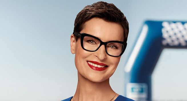 Danuta Stenka reklamuje szkła Varilux