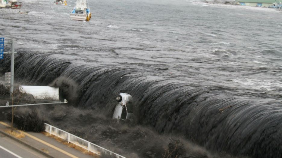 W 2011 roku potężne tsunami uderzyło w wybrzeże Japonii
