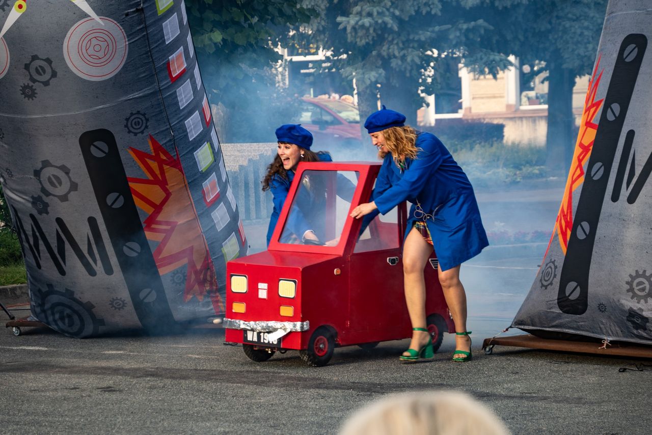Teatr Ewolucji Cienia zakończenie debaty Polenergii w Wysokiej