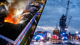 Wielki pożar hali. Nowe zdjęcia pokazują skalę zniszczeń