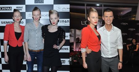 Uczestniczki "Top Model" na wybiegu u Zienia