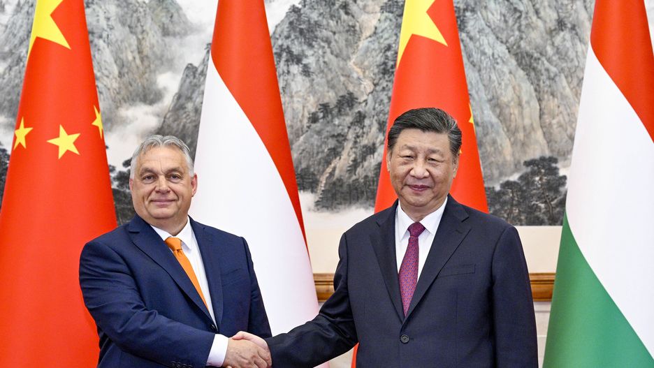 Viktor Orban i Xi Jinping 
