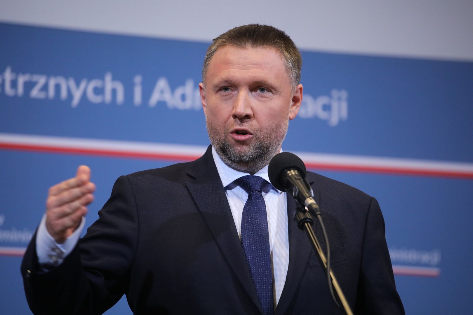 Szef MSWiA Marcin Kierwiński