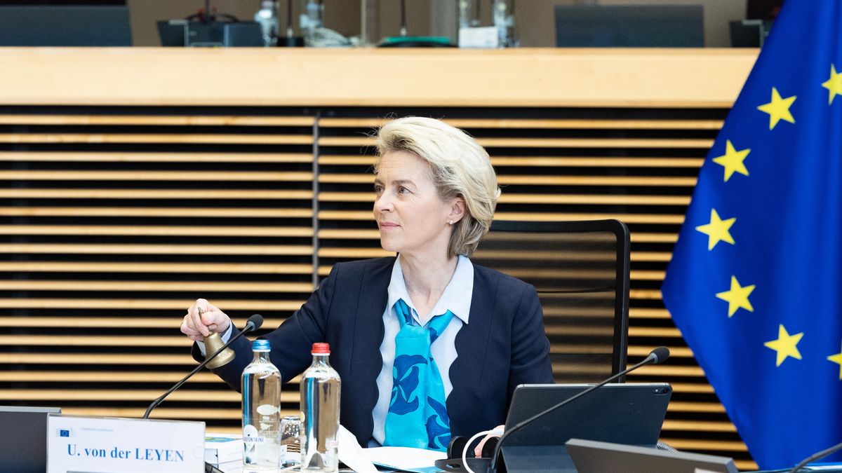 Na zdjęciu szefowa KE Ursula von der Leyen