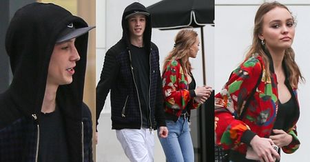 17-letnia Lily-Rose Depp z chłopakiem na zakupach (ZDJĘCIA)